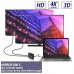 4K HDMI Splitter 1 in 2 Out  4K   60Hz  for Dual Monitors