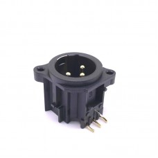 20 PCS Three  core XLR Socket Balanced Audio Card Dragon Socket Male and Female Socket  Male Socket