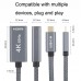 ULT  unite USB3 1 Type  C   USB  C To HDMI 4K HD Cable Computer with Screen Conversion Cable  Color  Silver Gray